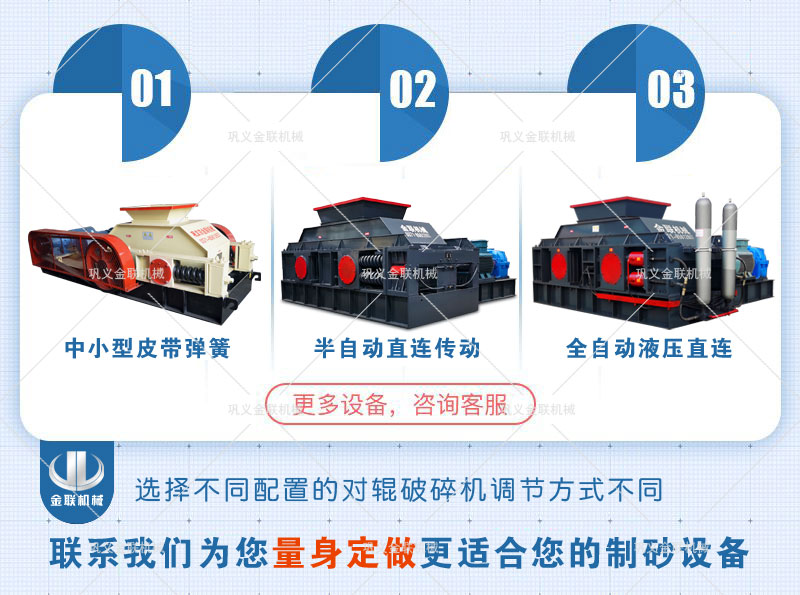 液壓對輥制砂機型號參數(shù)、市場價位多少？